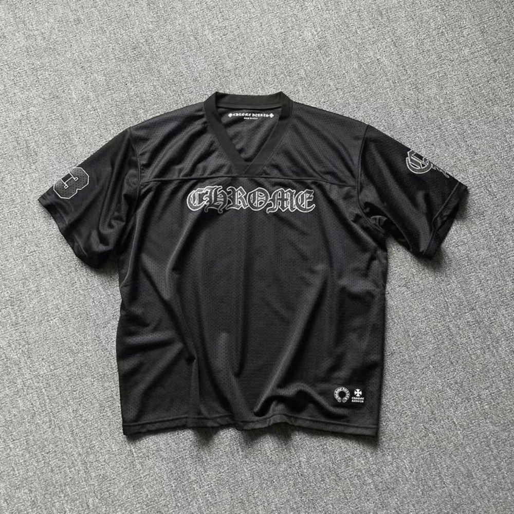 Chrome hearts black short sleeve jersey size men’s medium